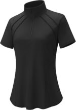Quick-Dry Golf Polo With 1/4 Zip - Image 2