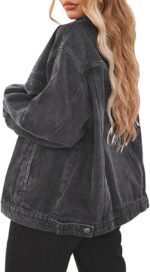 Women's Loose-Fit Distressed Denim Jacket - Image 2