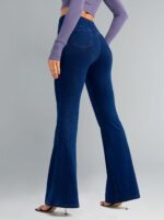 Women's High-Waisted Crisscross Yoga Flare Pants - Image 2