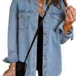 Women's Loose-Fit Casual Denim Jacket