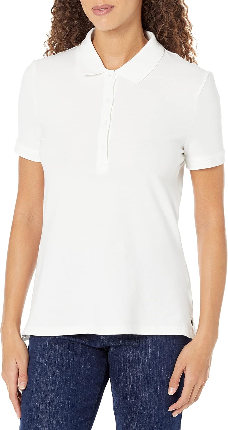81GiCUIyQeL._AC_SL1500_.jpg Women's Comfortable Collared Short-Sleeve Casual Polo - Image 1