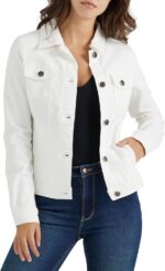Women's Stretchy Slim-Fit Denim Jacket